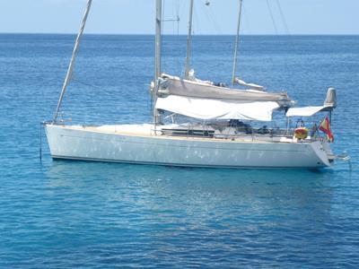 charter sailboat Wauquiez Centurion in Menorca